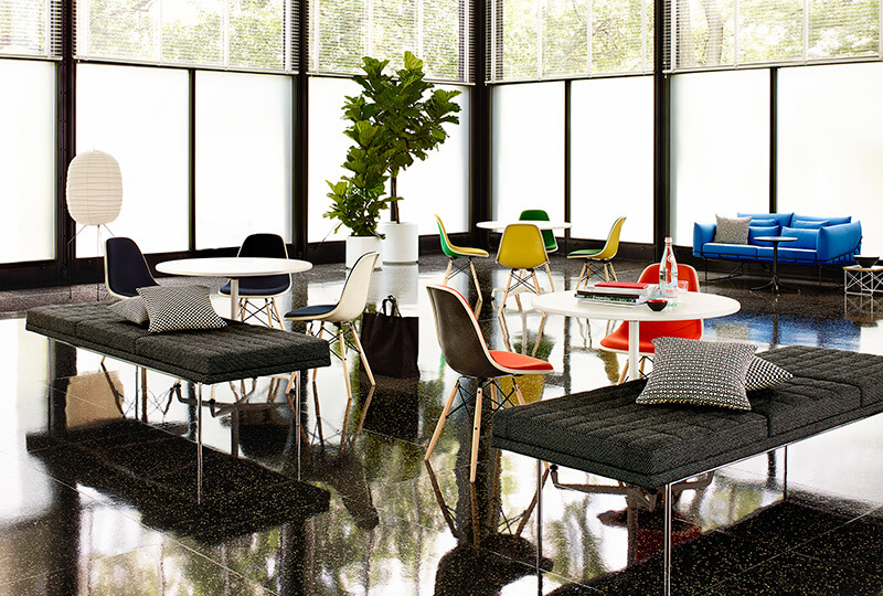 Eames Molded Fiberglass Chairs